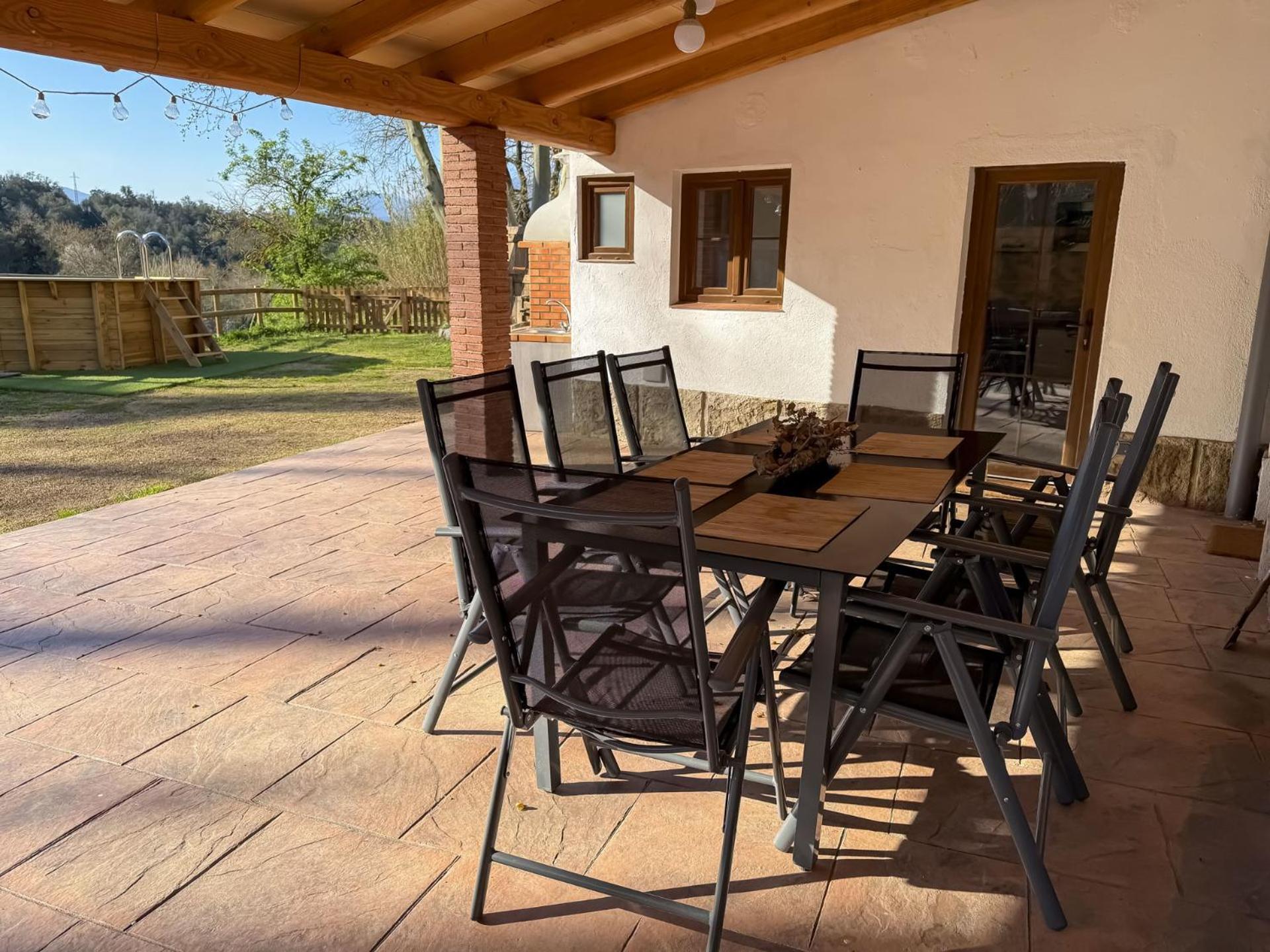 Casa Rural Can Ricos - El Mirador Del Montseny Vallgorguina Εξωτερικό φωτογραφία