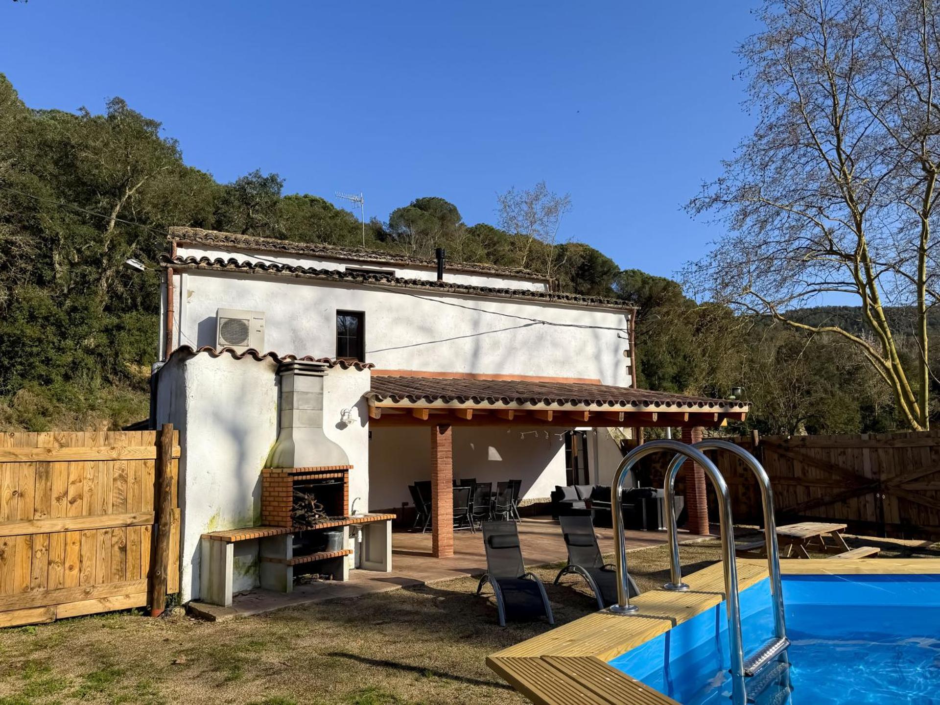 Casa Rural Can Ricos - El Mirador Del Montseny Vallgorguina Εξωτερικό φωτογραφία