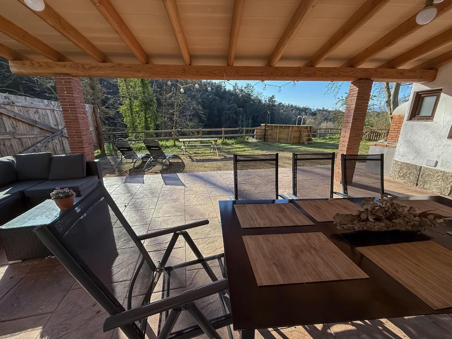 Casa Rural Can Ricos - El Mirador Del Montseny Vallgorguina Εξωτερικό φωτογραφία